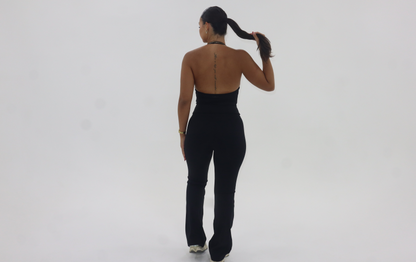 Classic Black Halter Top